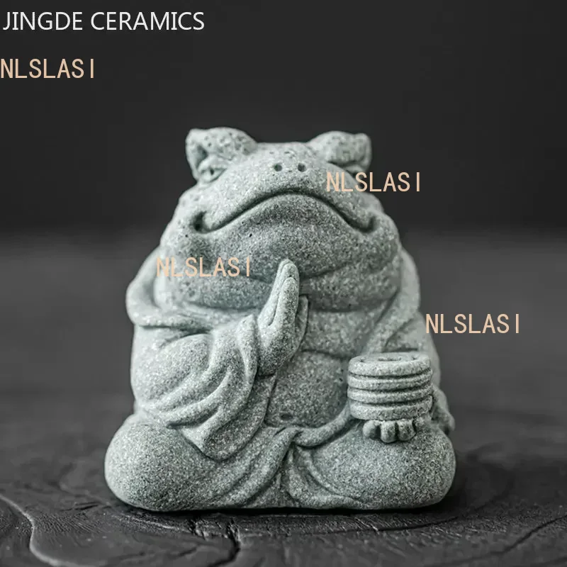Fish Aquarium Home - Creative Handmade Stone Tea Pet Decoration
