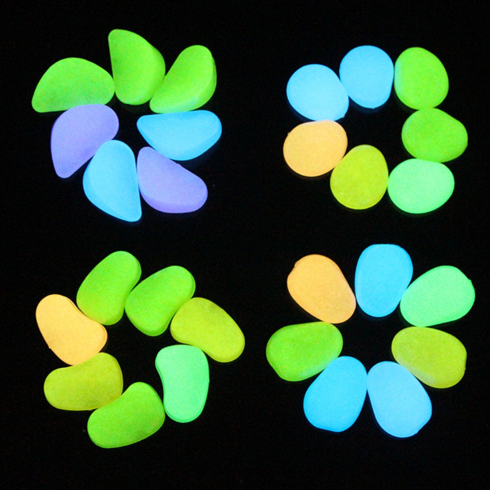 10pcs Decoration 4.5cm Luminou - Fish Tank Gravel recension och pris