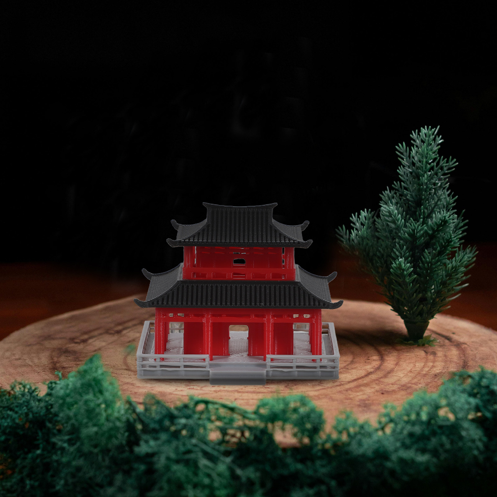 Black Red Ancient Chinese Pavi - Aquarium Fish Tank recension och pris