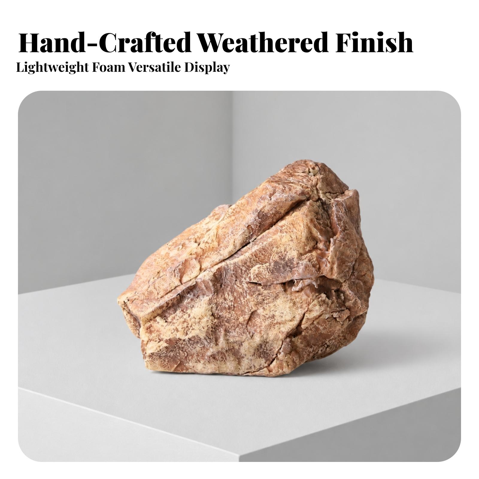 Realistic Faux Stone Sculpture - Aquarium Decor recension och pris