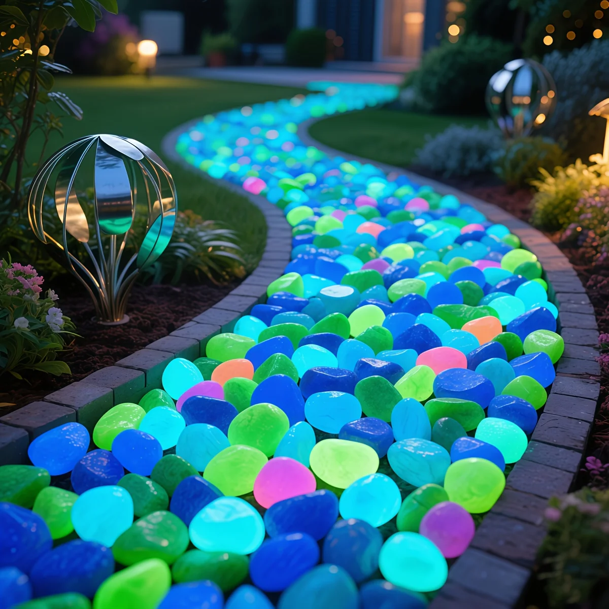 1CM 100pcs Color Goose Stone L - Fish Aquarium Home recension och pris