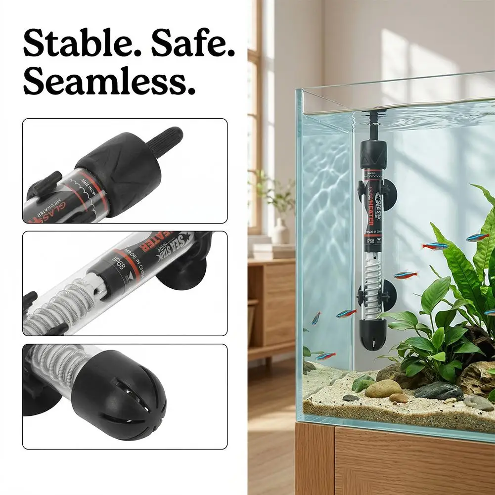 Adjustable Aquarium Heater 25W - Fish Tank Heater recension och pris