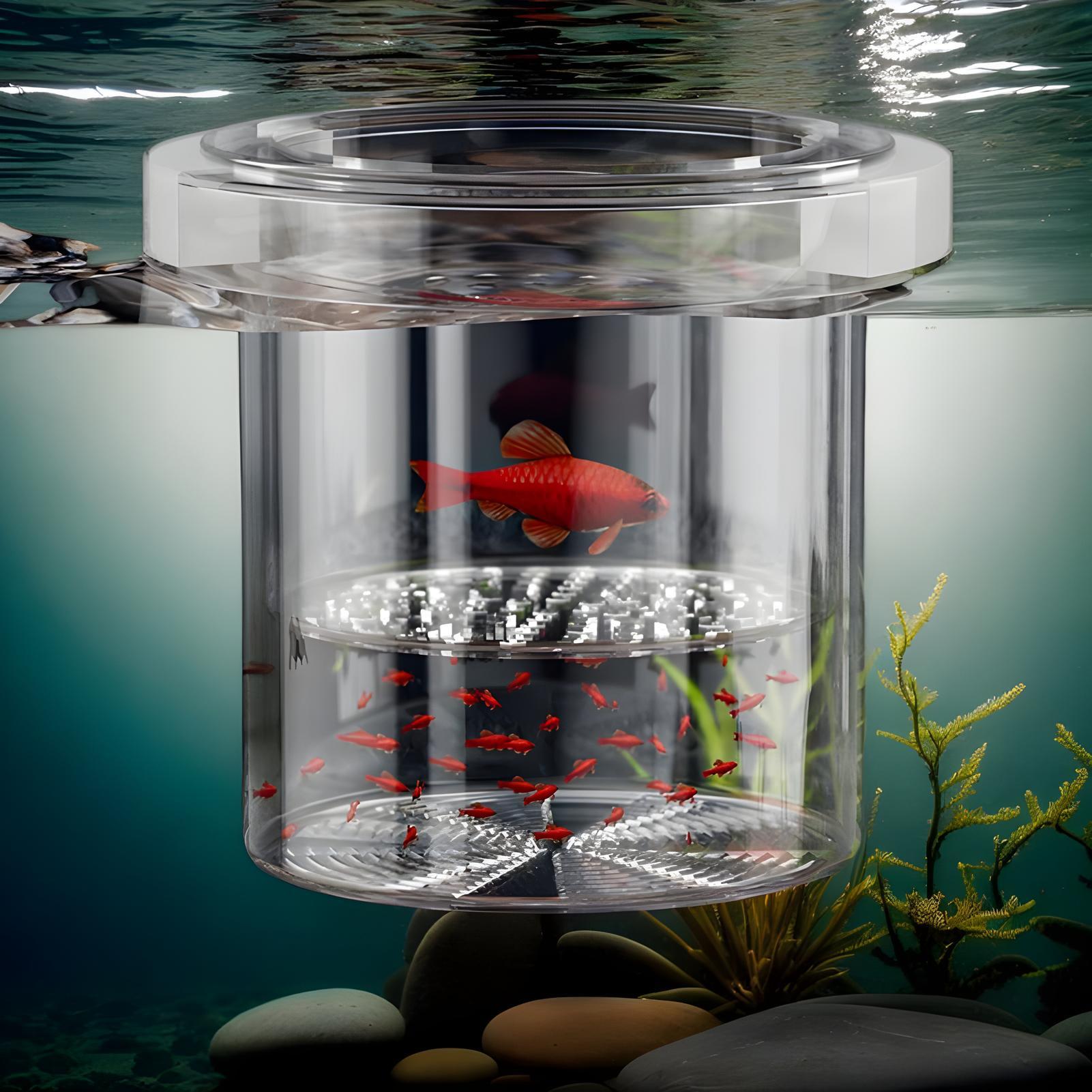 Floating Fish Breeding Isolati - Betta Fish Tank recension och pris