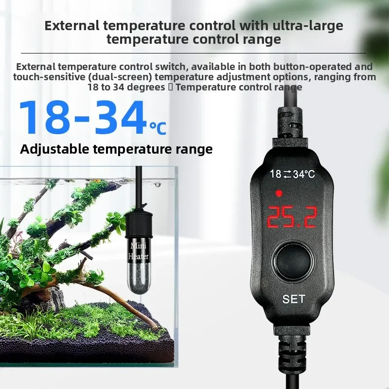 Universal Mini Aquarium Heatin - Fish Tank Heater recension och pris