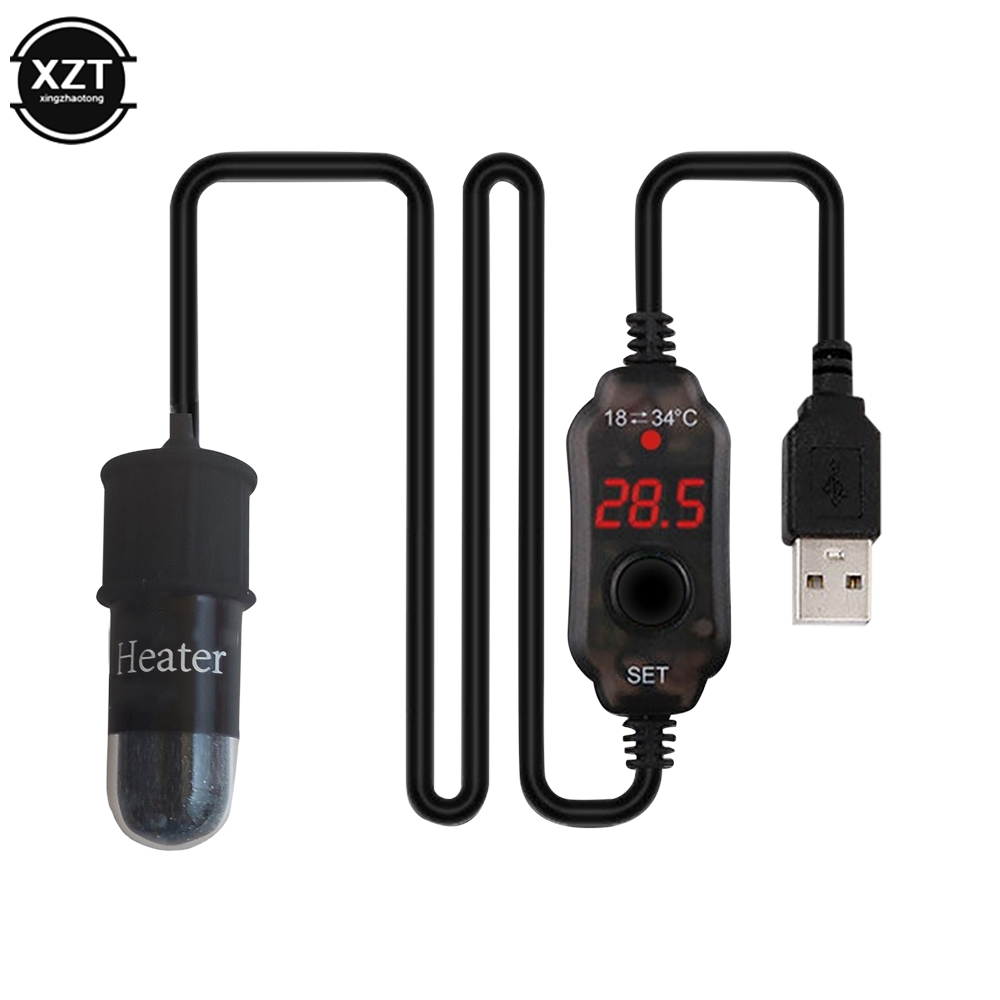 Mini USB Charging Aquarium hea - Fish Tank Heater recension och pris