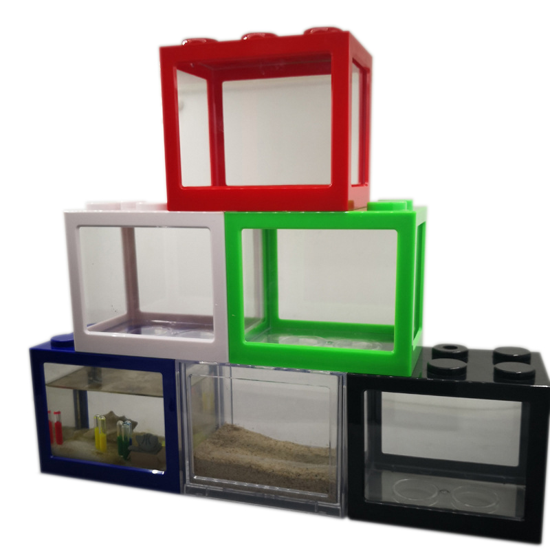 7 Color Mini Aquarium Betta Fi - Betta Fish Tank recension och pris