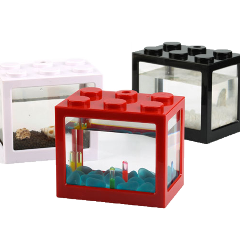 7 Color Mini Aquarium Betta Fi - Betta Fish Tank recension och pris