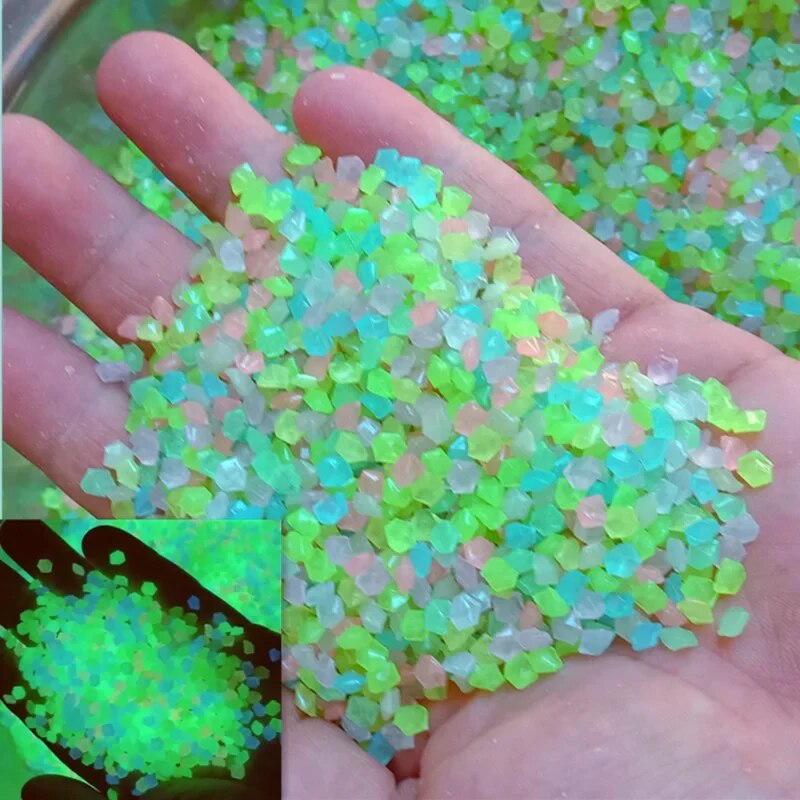 1000pcs 3-5mm Luminous Sand Gl - Fish Aquarium Home recension och pris