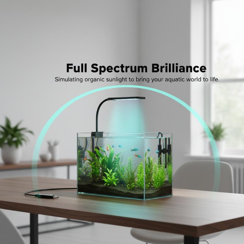 USB Aquarium Clip Light Flexib - Fish Aquarium Home recension och pris