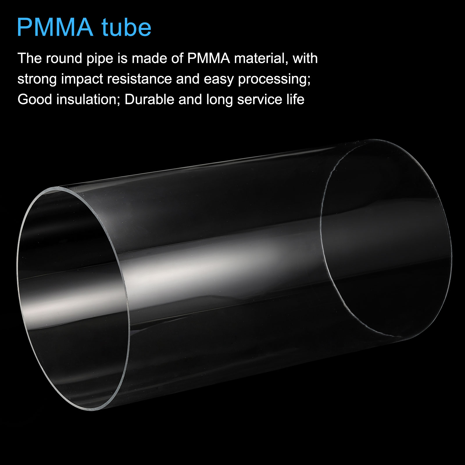350mm Transparent Acrylic Aqua - Fish Tank Heater recension och pris