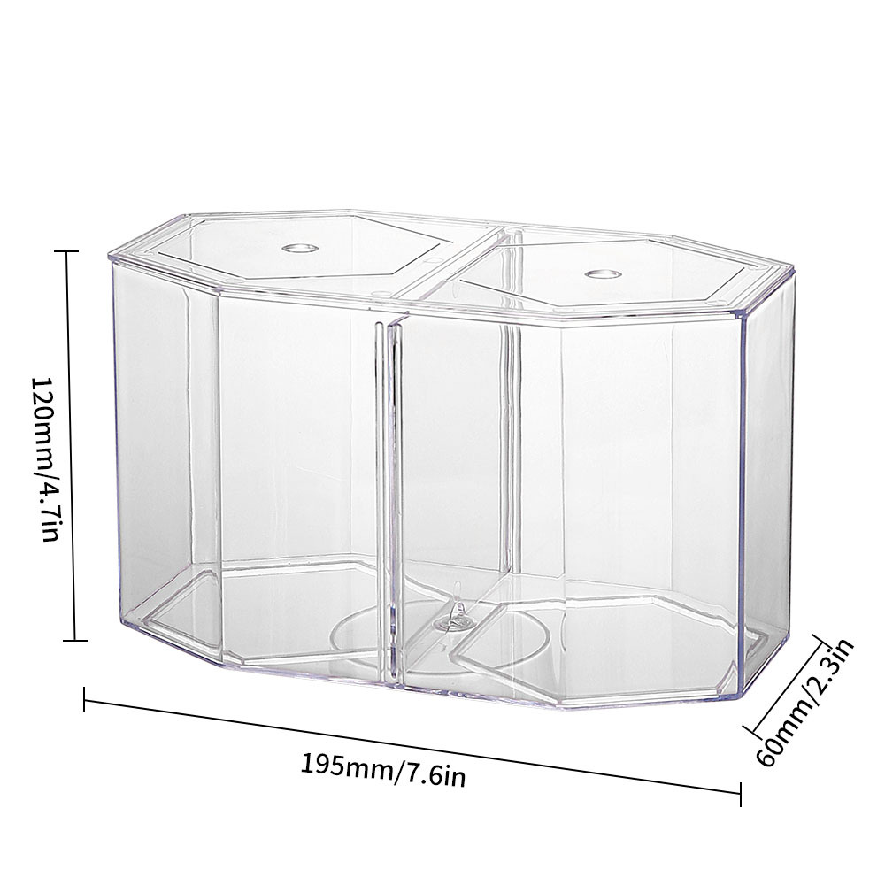 Acrylic Two Splits Guppy Fish  - Betta Fish Tank recension och pris