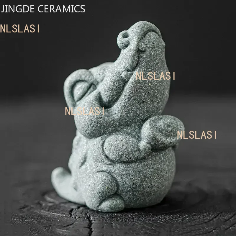 Creative Handmade Stone Tea Pe - Fish Aquarium Home recension och pris