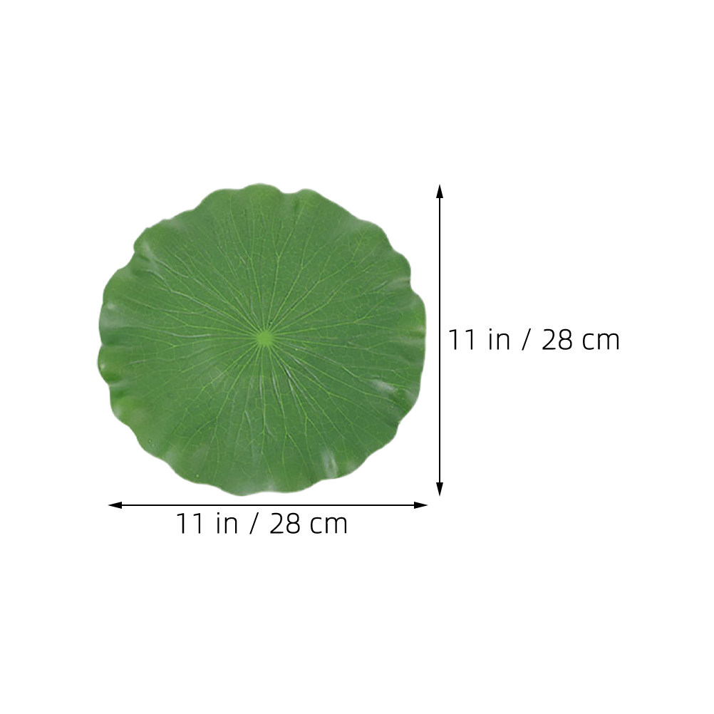 Artificial Lily Pads 15Pcs Rea - Aquarium Fish Tank recension och pris