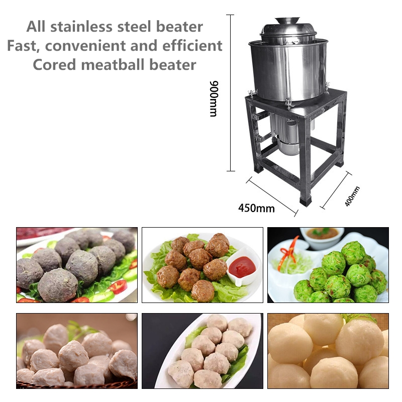 Commercial Beater for Meatball - Fish Food recension och pris