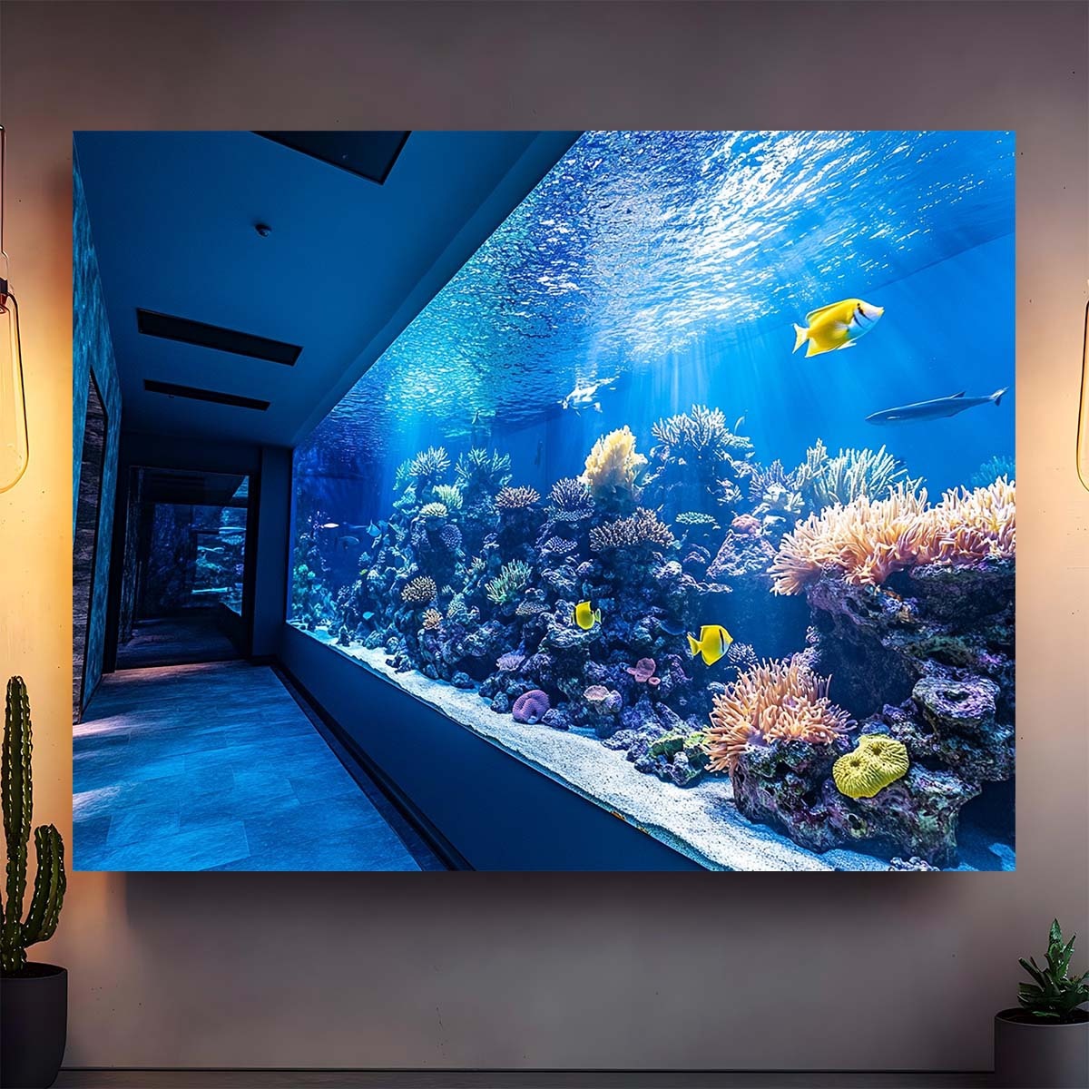 Vibrant Underwater Aquarium Ta - Fish Aquarium Home recension och pris