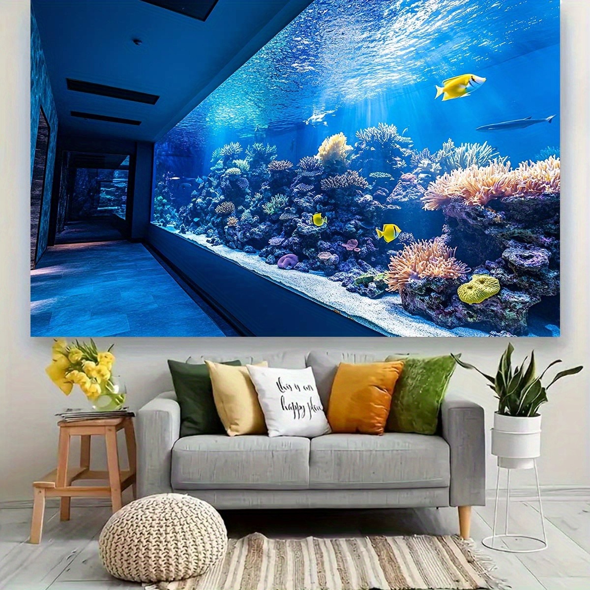 Vibrant Underwater Aquarium Ta - Fish Aquarium Home recension och pris