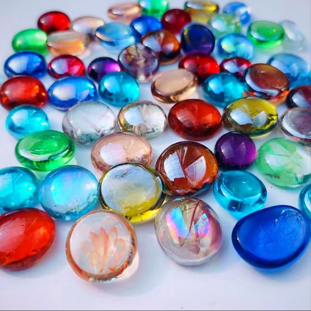 Colorful Small Stones Mixed wi - Fish Tank Gravel recension och pris