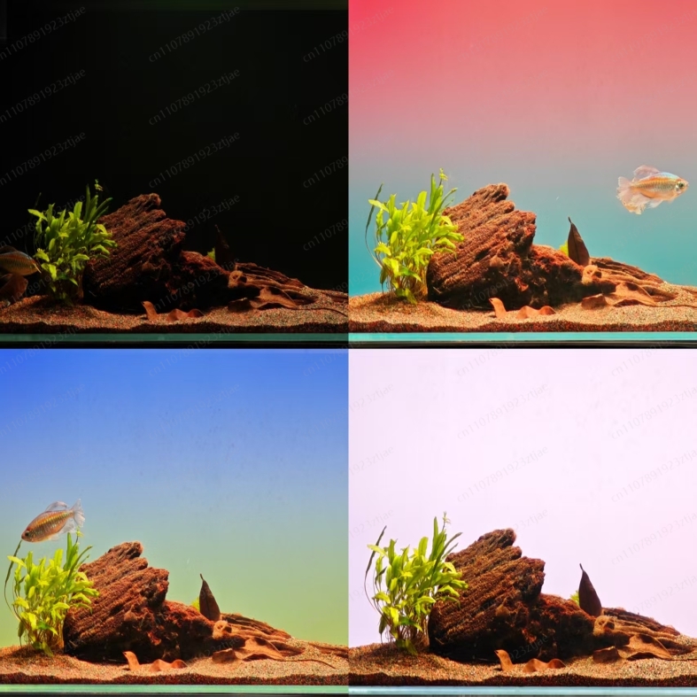 Black Acrylic Aquarium Backgro - Aquarium Light recension och pris