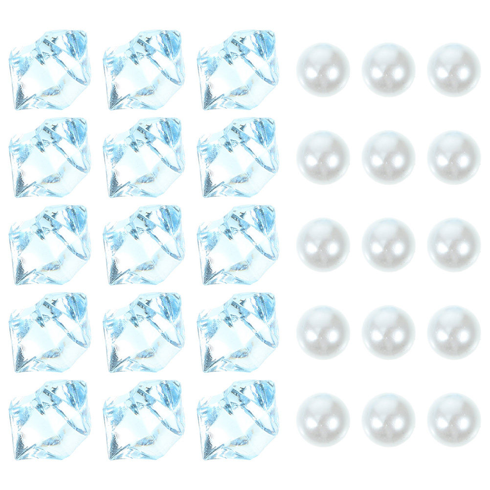 1Set Blue Crushed Plastic Bead - Aquarium Fish Tank recension och pris