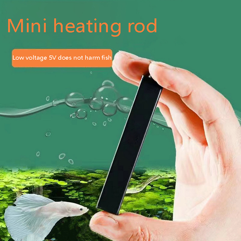 1Pc  5/10W Mini Aquarium Heate - Fish Tank Heater recension och pris