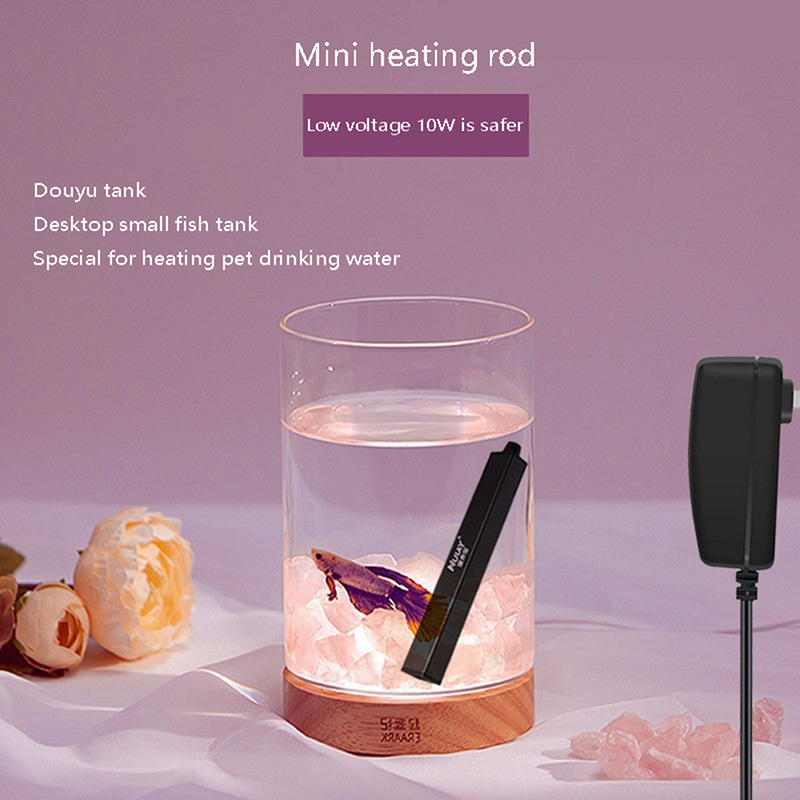 1Pc  5/10W Mini Aquarium Heate - Fish Tank Heater recension och pris