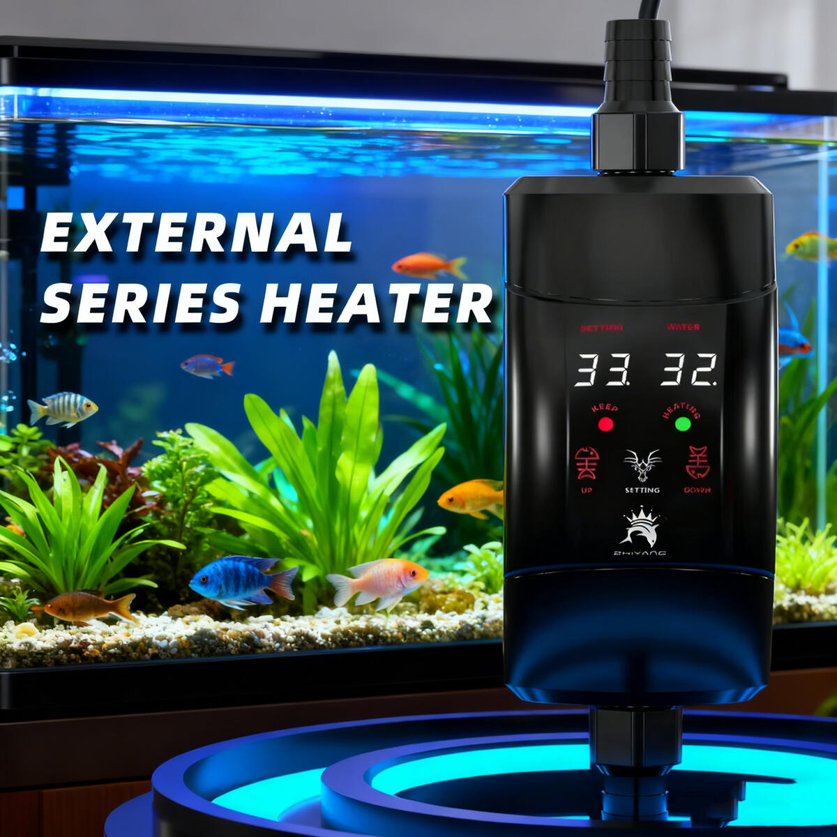 External Aquarium Heating Rod  - Fish Tank Heater recension och pris
