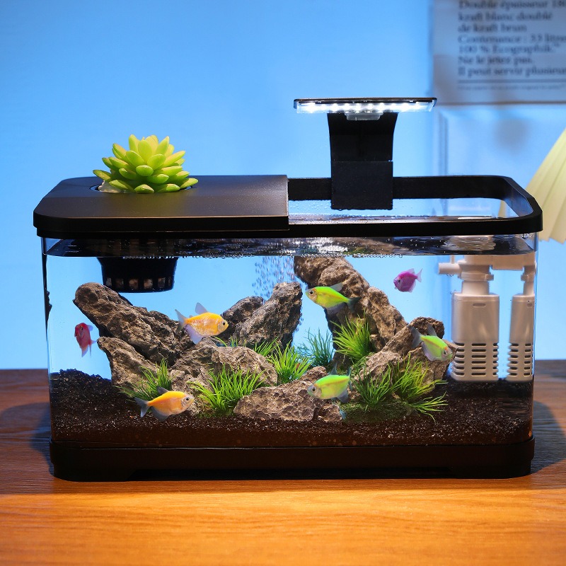 Desktop fish tank circulating  - Fish Aquarium Home recension och pris