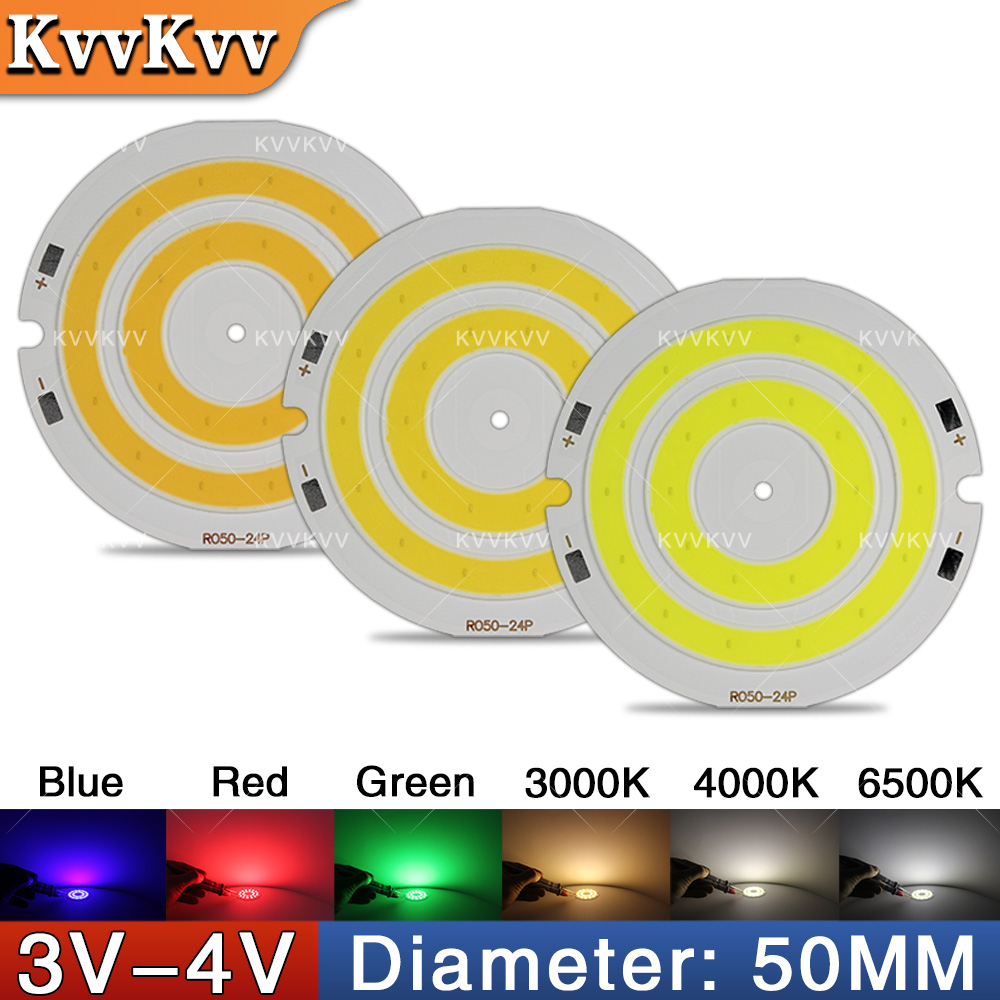 3V 4V Round COB LED Lamp Parts - Aquarium Light recension och pris