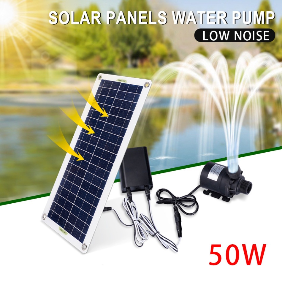 50W Solar Power Water Pump Set - Aquarium Pump recension och pris