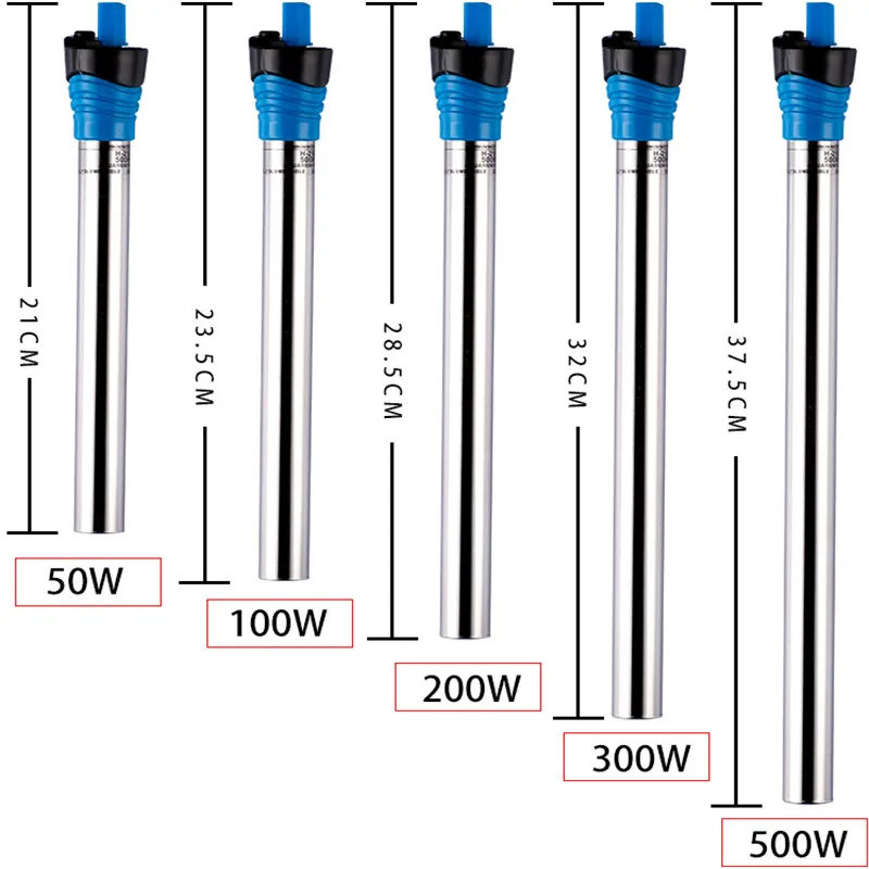 50W/100W/200W/300W/500W Submer - Fish Tank Heater recension och pris