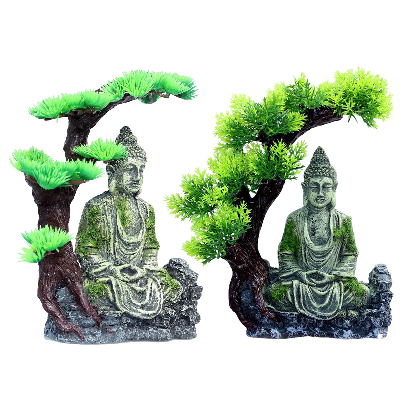 Buddha Statue Aquarium Decorat - Betta Fish Tank recension och pris