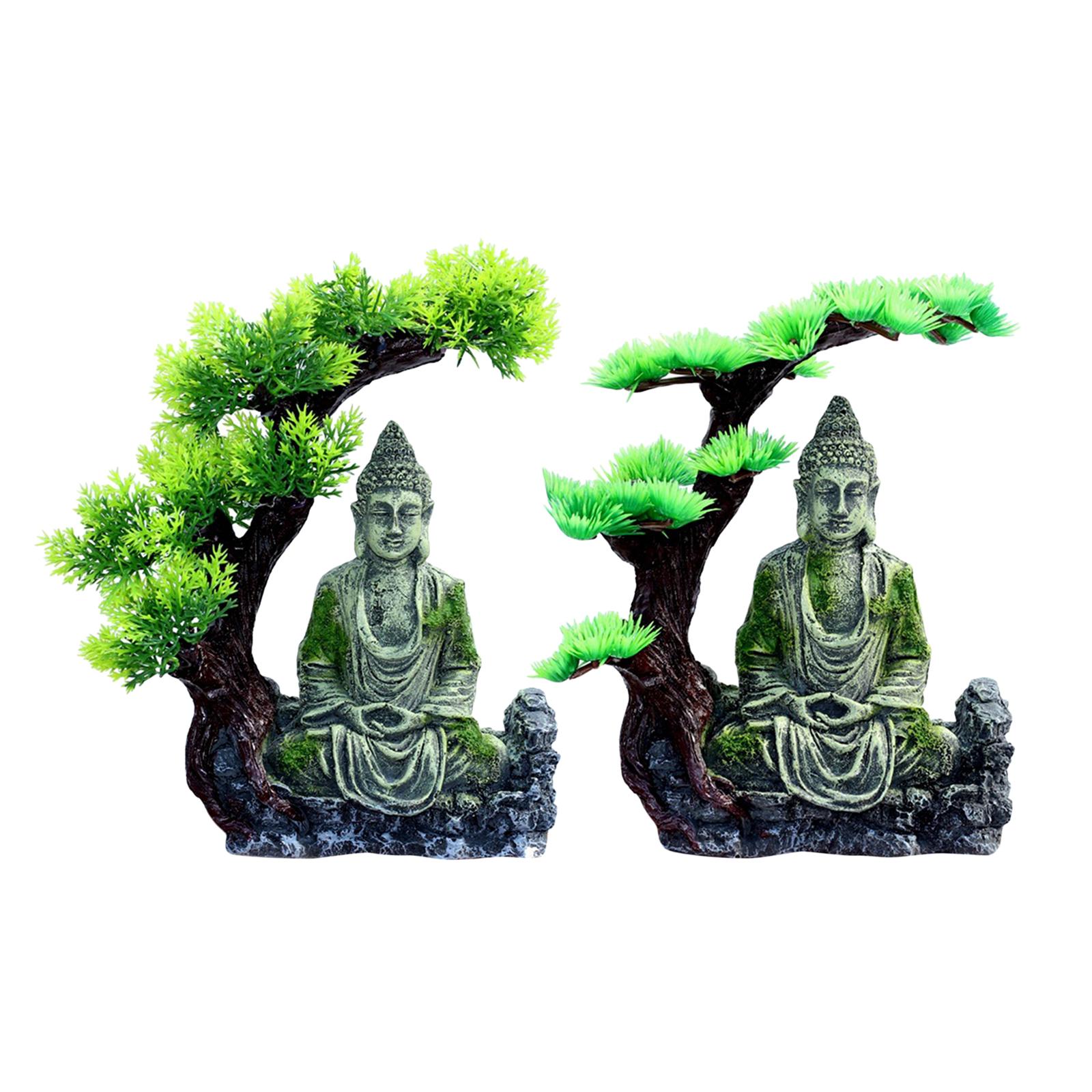 Buddha Statue Aquarium Decorat - Betta Fish Tank recension och pris