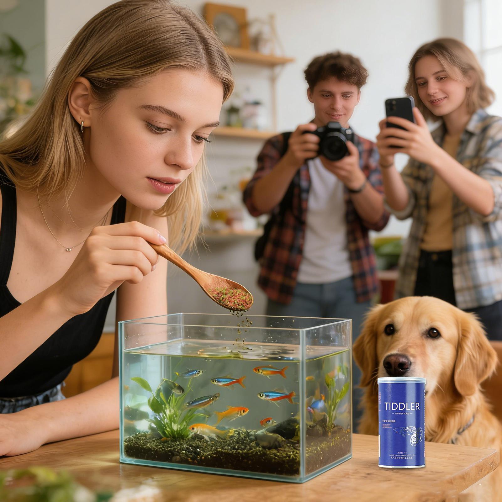 Fish Food Aquarium Feed Small  - Betta Fish Tank recension och pris