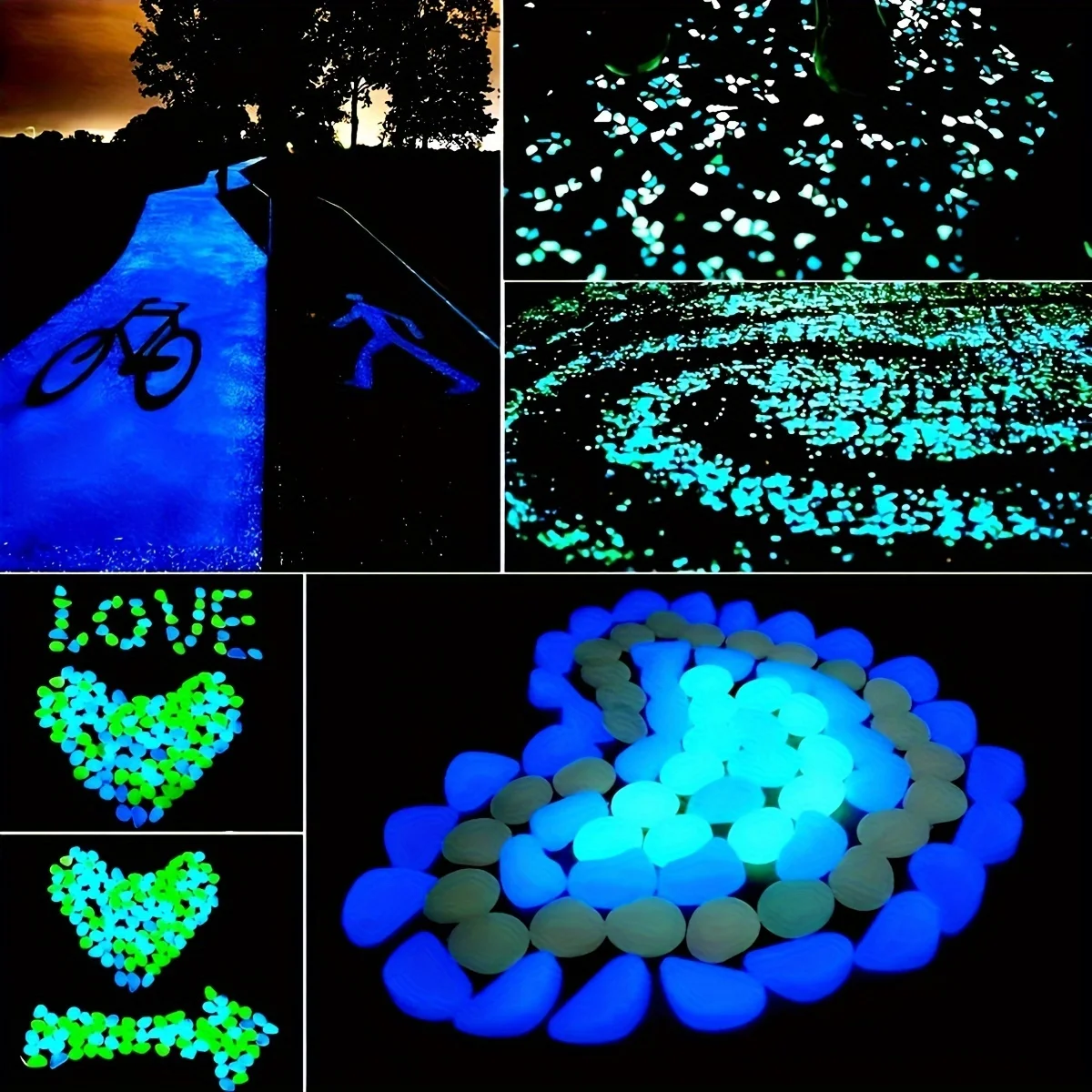 Luminous Pebbles Night Light S - Aquarium Light recension och pris