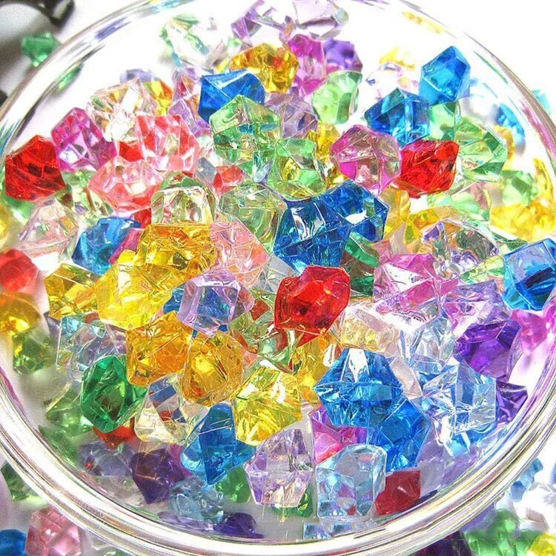 200pcs Acrylic Gem Stone Color - Fish Tank Gravel recension och pris