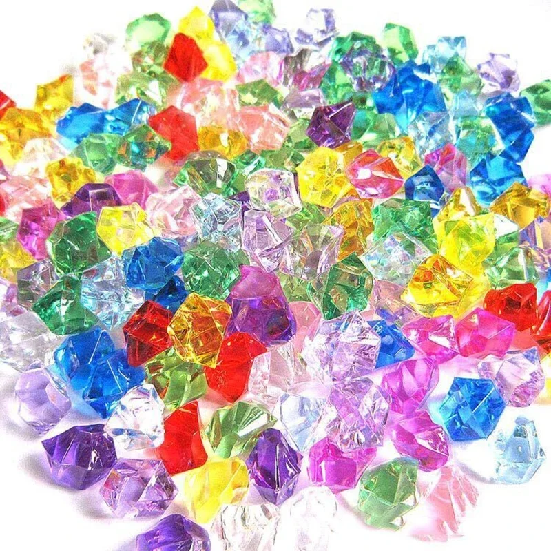 200pcs Acrylic Gem Stone Color - Fish Tank Gravel recension och pris