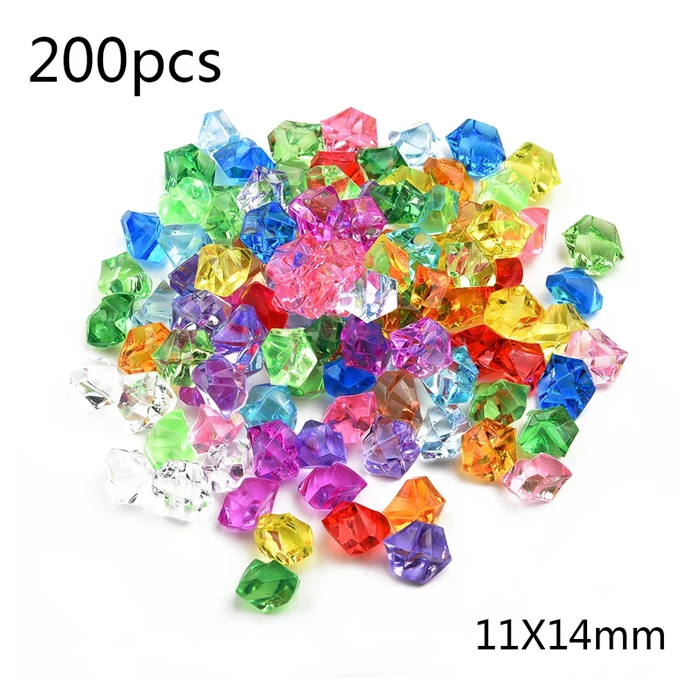 200pcs Acrylic Gem Stone Color - Fish Tank Gravel recension och pris