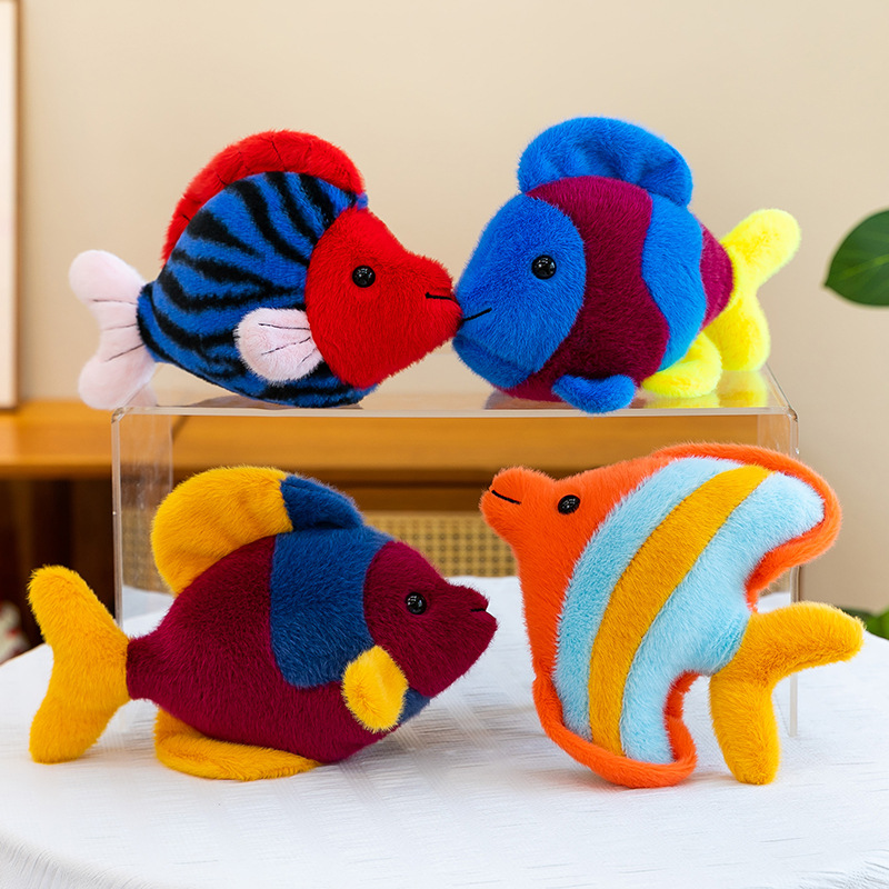 Funny Clownfish Plush Toy Cart - Aquarium Fish Keeping recension och pris