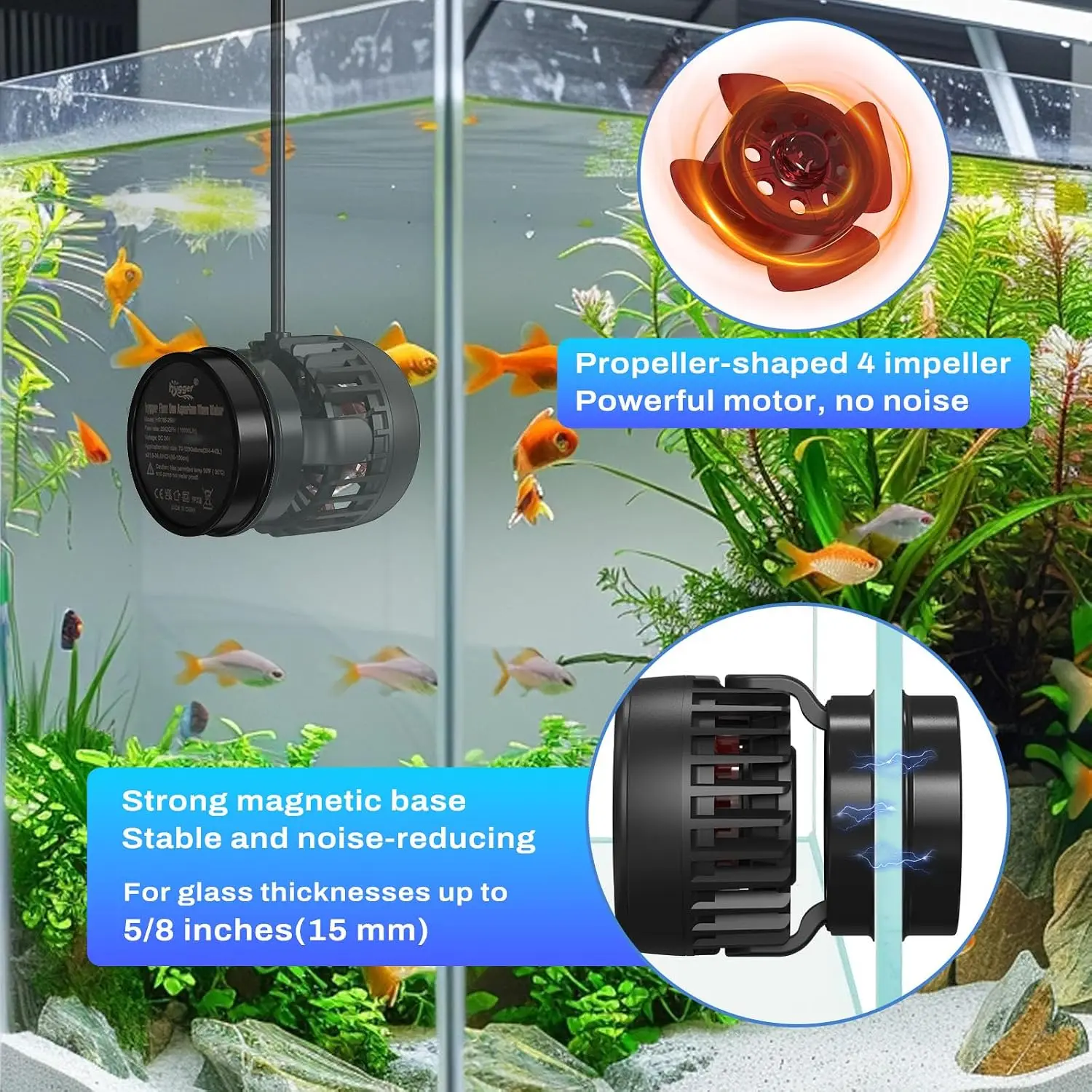 DC Powerful Wave Maker For Aqu - Aquarium Pump recension och pris