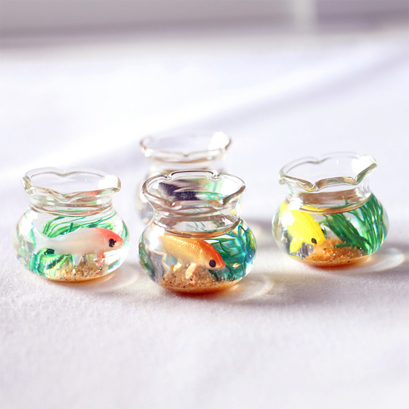 Home Ornament Doll House Decor - Fish Aquarium Home recension och pris