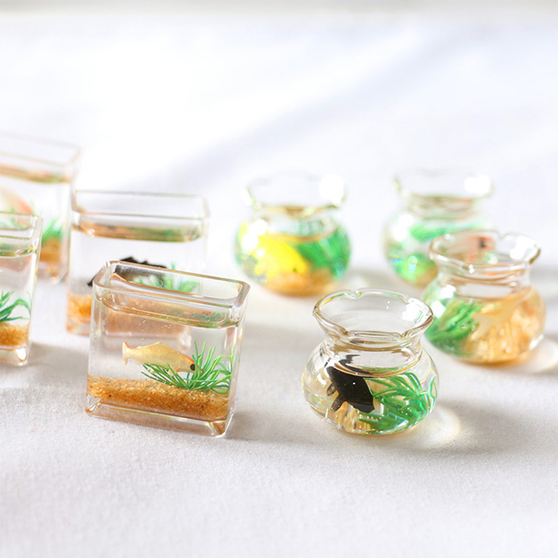Home Ornament Doll House Decor - Fish Aquarium Home recension och pris
