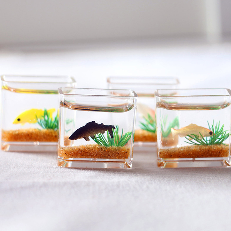 Home Ornament Doll House Decor - Fish Aquarium Home recension och pris