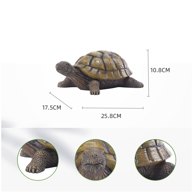 Cute Decorative Turtle Resin T - Fish Aquarium Home recension och pris