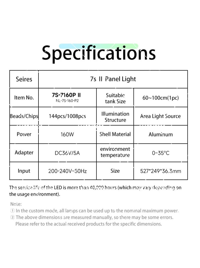 Aquarium LED Light 160W RGB Fu - Aquarium Light recension och pris